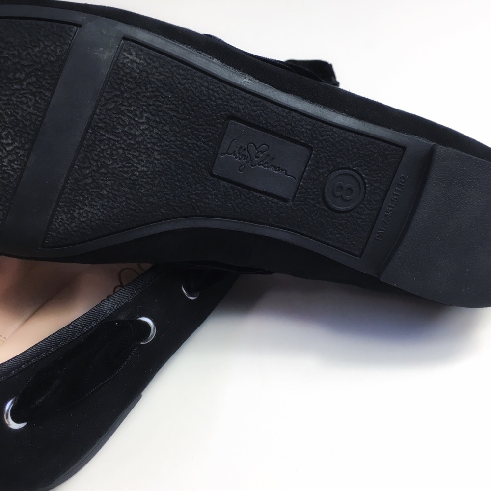 Libby Edelman Casey Black Ballet Flats, 8, NWOT - Picture 6 of 6